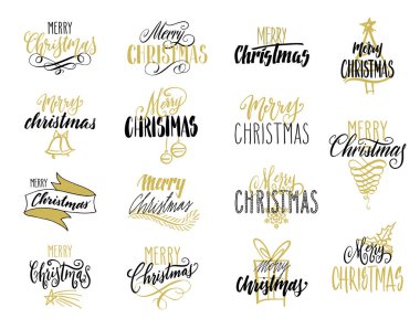 El yazısı Noel tebrik, modern kaligrafi yazı se