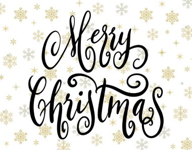 El yazısı Noel tebrik, modern kaligrafi yazı