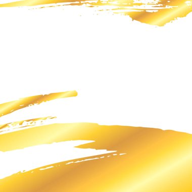 Sanatsal altın boya kontur arka plan
