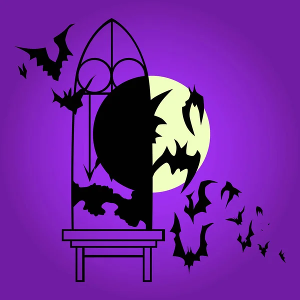 Elemento de design de celebração Halloween desenhado à mão — Vetor de Stock