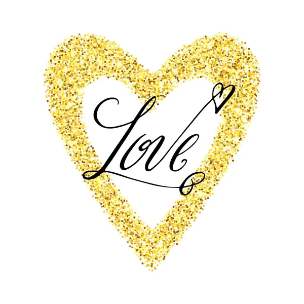 Valentine's day love carte de voeux — Image vectorielle