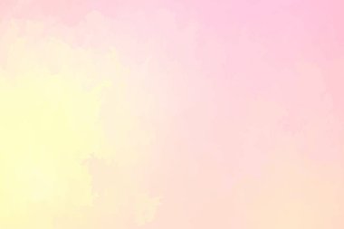 Soyut desenli vektör arkaplanı, yatay biçim. Dijital olarak oluşturulan çağdaş duvar kağıdı. Açık renkli pembe ve sarı arkaplan.