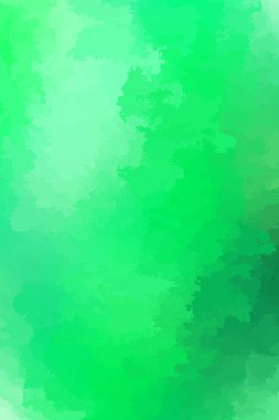 Soyut modern vektör arkaplanı, dikey biçim. Dijital olarak oluşturulan çağdaş duvar kağıdı. Canlı yeşil arkaplan.