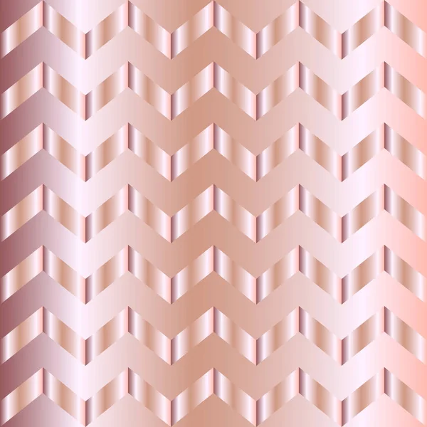 Rosa Padrão Chevron Gradiente Dourado Fundo Vetorial Moderno Abstrato Papel —  Vetores de Stock