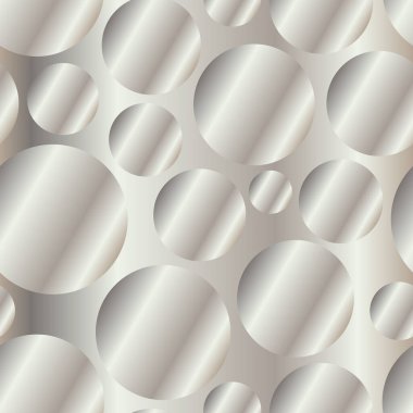 Soluk bronz köşegen eğimli daireler pürüzsüz desen. Soyut modern vektör arkaplanı. Parlak metal uçsuz bucaksız duvar kağıdı.