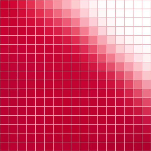 Vettore Astratto Mosaico Rosa Brillante Rosso Mattonelle Sfondo Formato Quadrato — Vettoriale Stock