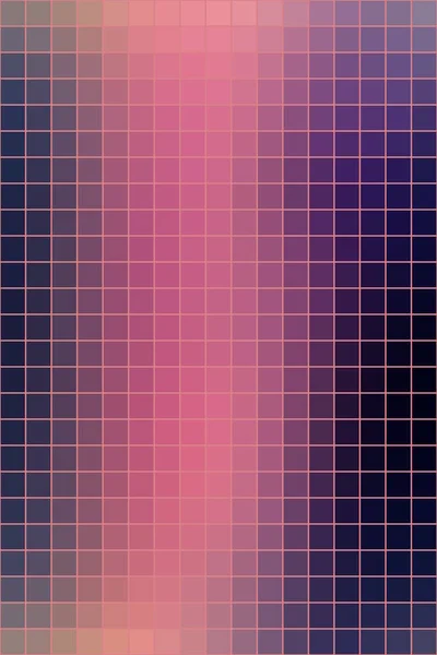 Vector Abstracto Liso Mosaico Cuadrado Azul Oscuro Rosa Azulejo Fondo — Vector de stock