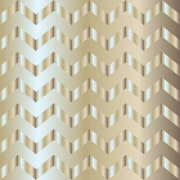 Patrón Chevron Gradiente Metálico Fondo Vector Moderno Abstracto Fondo Pantalla — Archivo Imágenes Vectoriales