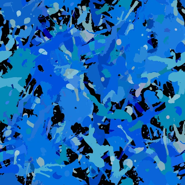 Tmavě Modrá Barva Bezešvé Vzor Abstraktní Vícebarevné Vektorové Pozadí Barevný — Stockový vektor