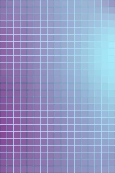 Vektor Abstraktní Hladké Čtvercové Mozaiky Fialové Modré Dlaždice Pozadí Vertikální — Stockový vektor