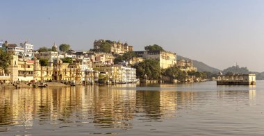 City palace ve PICHOLA lake udaipur, İstanbul, Türkiye