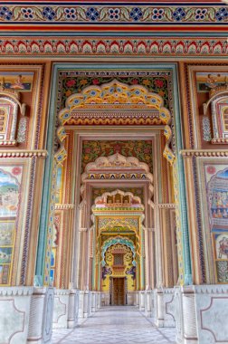 Patrika Gate, Jawahar daire bahçeleri, Jaipur, Hindistan