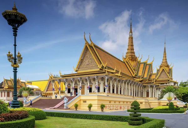 Королевский дворец Пномпень в Камбодже — стоковое фото