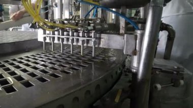 Konveyör otomatik satırları dondurma imalatı için