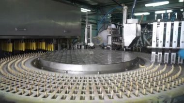 Konveyör otomatik satırları dondurma imalatı için