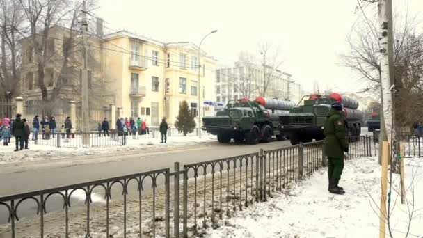 Volgograd Fédération Russie Mai 2018 Défilé Militaire Honneur Jour Victoire — Video