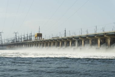 Sıfırlama su Nehri üzerindeki hidroelektrik santrali, Panoraması