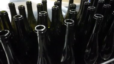 Şişeleme ve Konveyör hattı şarap Fabrikası'nda mühürleme