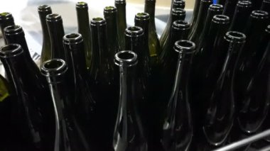 Şişeleme ve Konveyör hattı şarap Fabrikası'nda mühürleme