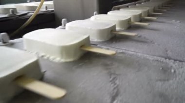 Konveyör otomatik satırları dondurma imalatı için
