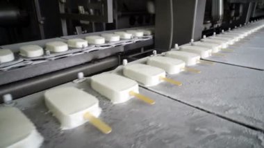 Konveyör otomatik satırları dondurma imalatı için