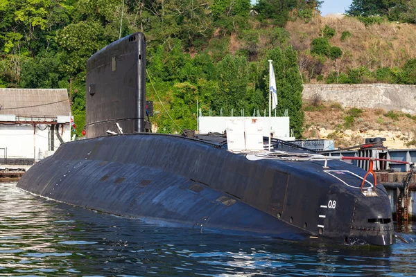 Submarino Ruso Puerto — Foto de Stock