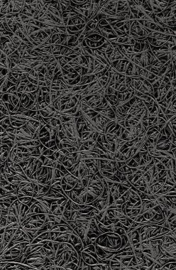 Ses yalıtımı dekoratif panel closeup.