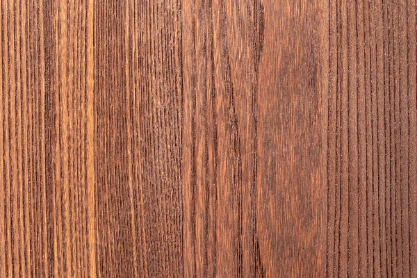 Texture en bois brun, fond . — Photo