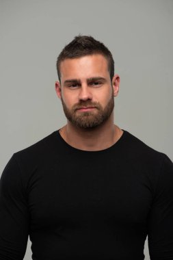 vücut geliştirmeci portresi