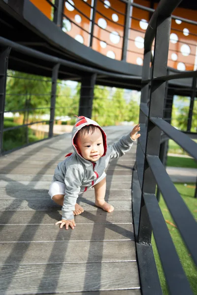 Portret chłopca Azjatki baby — Zdjęcie stockowe