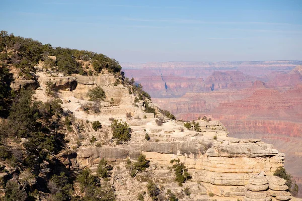 Immagini dal bordo sud del Grand Canyon — Foto Stock