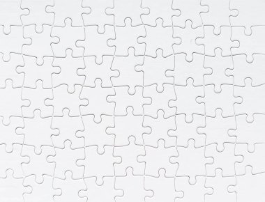 beyaz yapboz arka planı