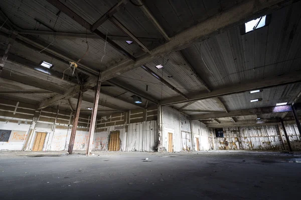Detroit abandon factory ruin — Stock Photo, Image