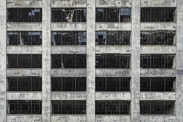 Old abandoned building in Detroit Michigan — Stock Photo, Image