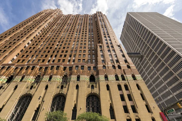 Exterior view of the Guardian Building in downtown Detroit, Michigan — Stock Photo, Image