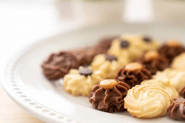 Bid størrelse smør cookies - Stock-foto