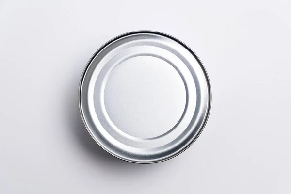 Aluminio puede ver la comida desde arriba — Foto de Stock
