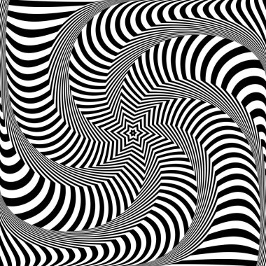 Op sanat tasarlamak. Satırları doku. Vektör çizim.