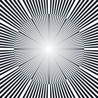 Soyut arama tasarım. Döndürme geometrik desen. Vektör sanat.