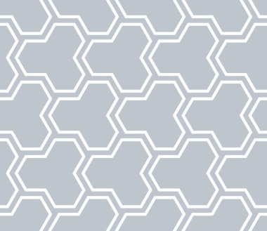 Dikişsiz tek renkli geometrik poligonal desen. Vektör sanat.