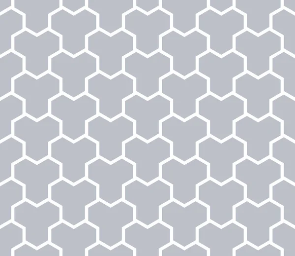 Naadloze Monochroom Geometrische Veelhoekige Patroon Vector Kunst — Stockvector