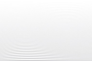 Arka plan beyaz çizgili. Absttact dalgalı çizgiler doku. Vektör sanat.