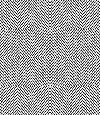 Kesintisiz geometrik elmas desen. Satırları doku. Vektör sanat.