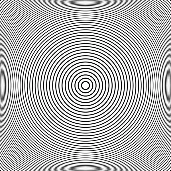 サークル パターン 行のテクスチャです 抽象的な 幾何学的背景 ベクター アート — ストックベクタ