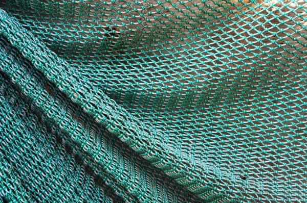 Textura Red Pesca Fondo Verde — Foto de Stock