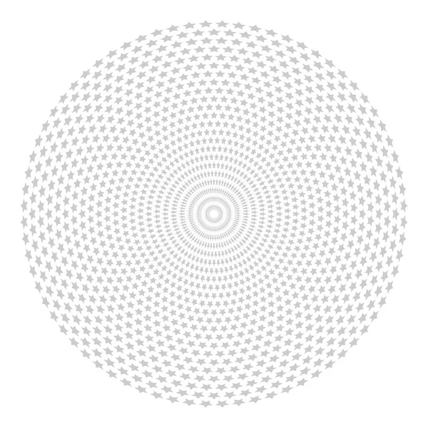Modèle Étoiles Géométriques Cercle Élément Conception Art Vectoriel — Image vectorielle