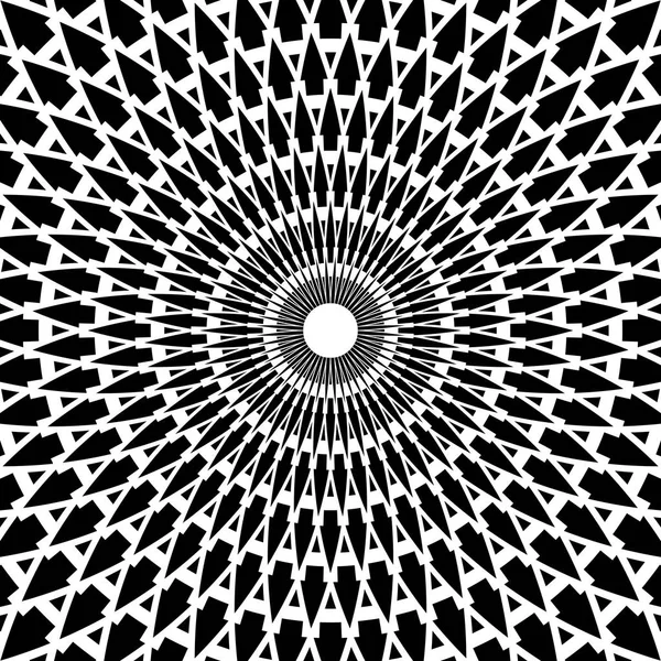 Геометричний Шаблон Обертання Абстрактний Дизайн Векторне Мистецтво — стоковий вектор