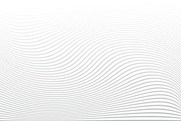 Beyaz arka plan dokulu. Dalgalı çizgiler doku. Vektör sanat.