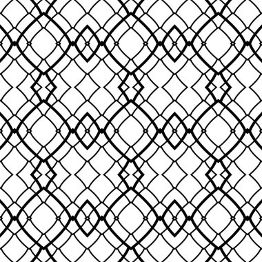 Dikişsiz modern oryantal desen. 