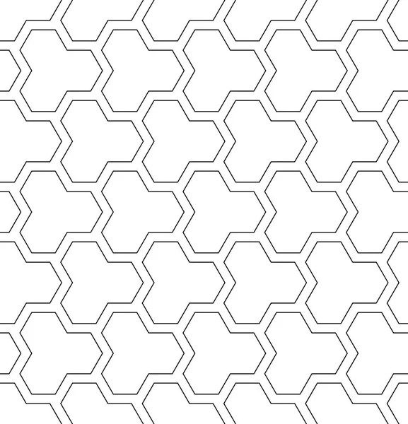 Naadloze veelhoekige patroon. Geometrische textuur. — Stockvector